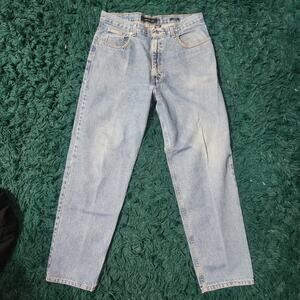 Calvin Klein Jeans Easy Fit Light Wash Straight Leg Denim Men’s Size 36x32